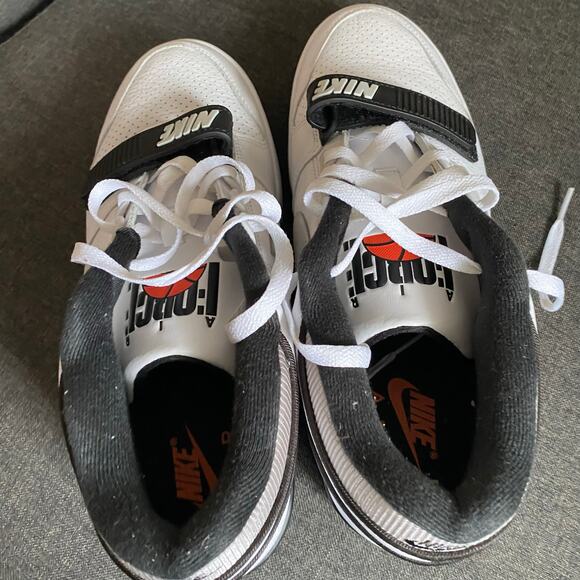 Nike Air Alpha Force Men's black and white shoes 88 size 10.5 - Picture 9 of 15